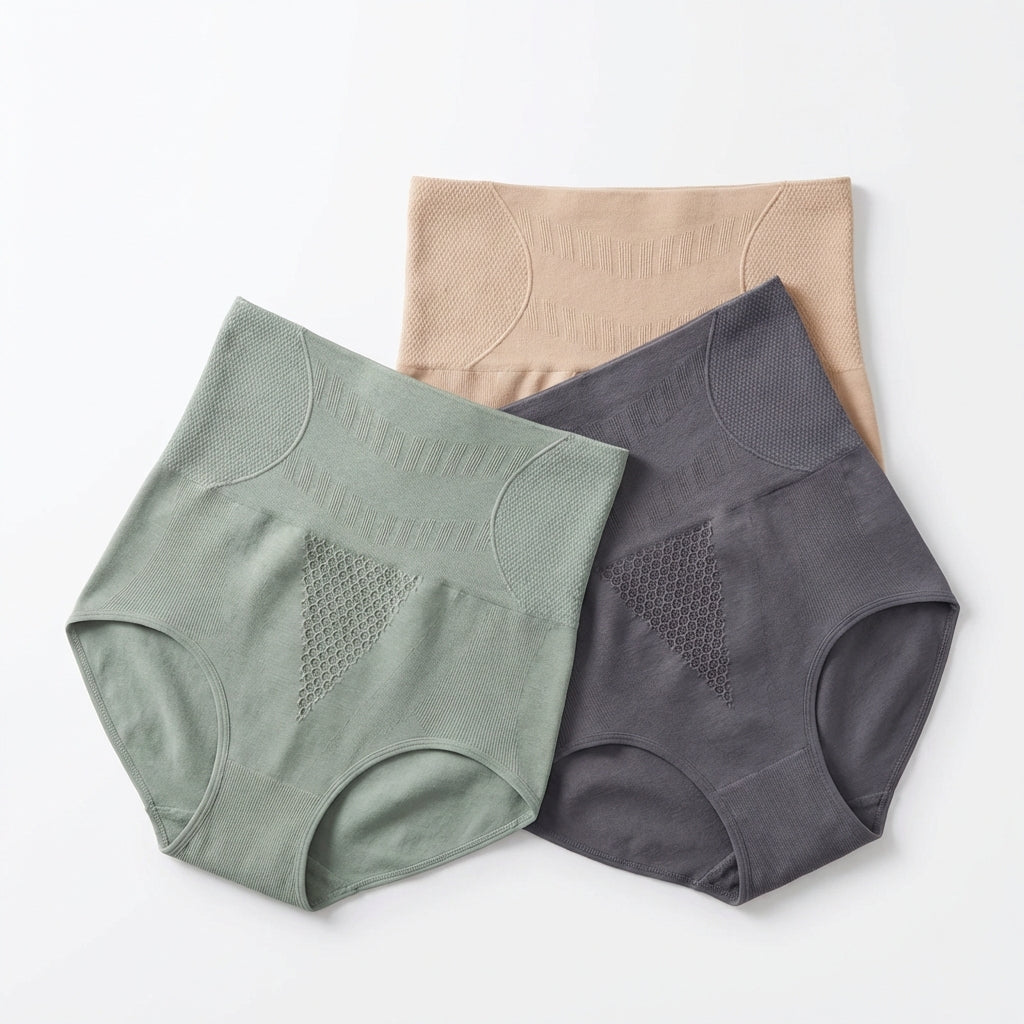 CurveLift™ - Calcinha alta modeladora (Pack de 3)