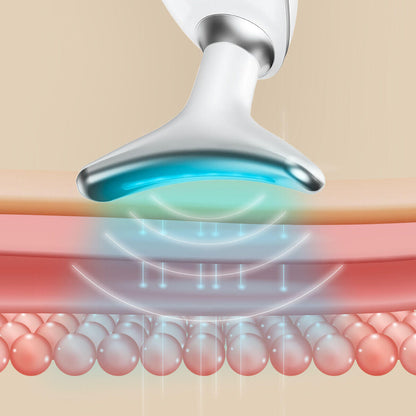 Massageador Facial Reafirmante com LED, EMS e Calor Selora – Rosto e Pescoço