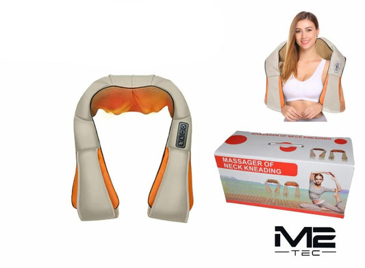 Massageador de Pescoço de Amassamento Profundo – Alívio Imediato e Relaxamento Total